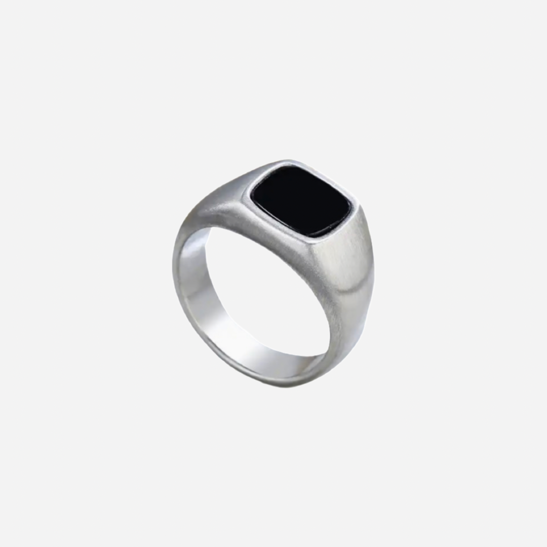 enigma noir black onyx ring – Surf Beni