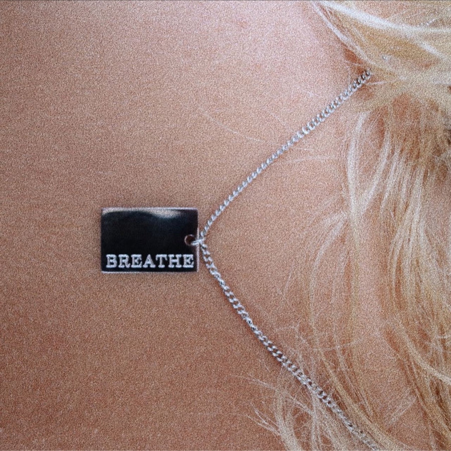breathe necklace