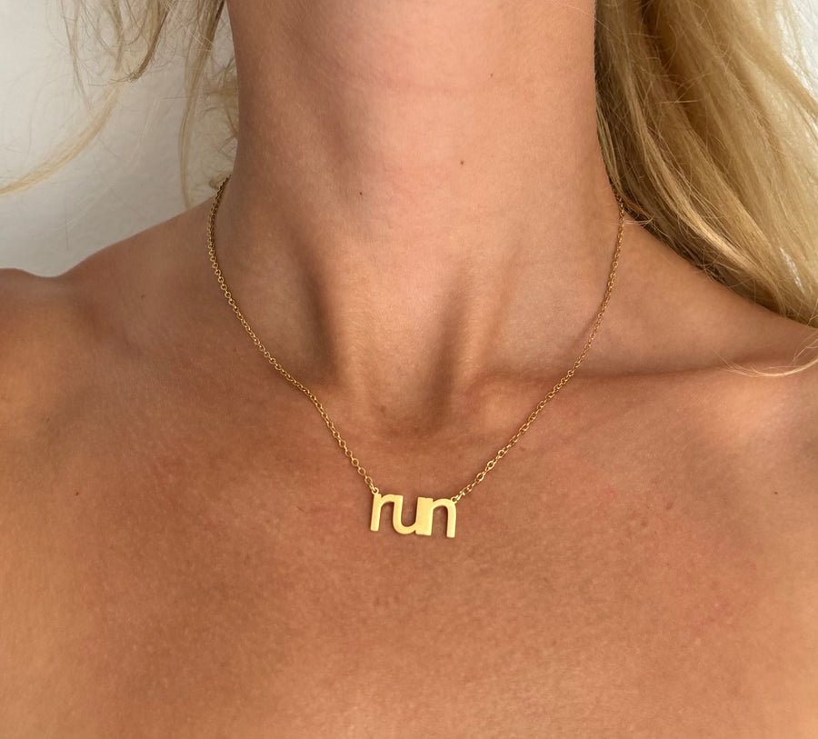 run necklace