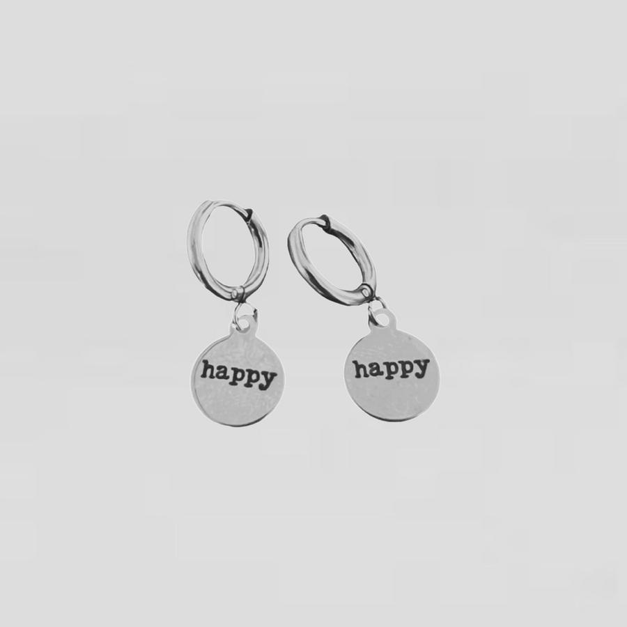 happy earrings