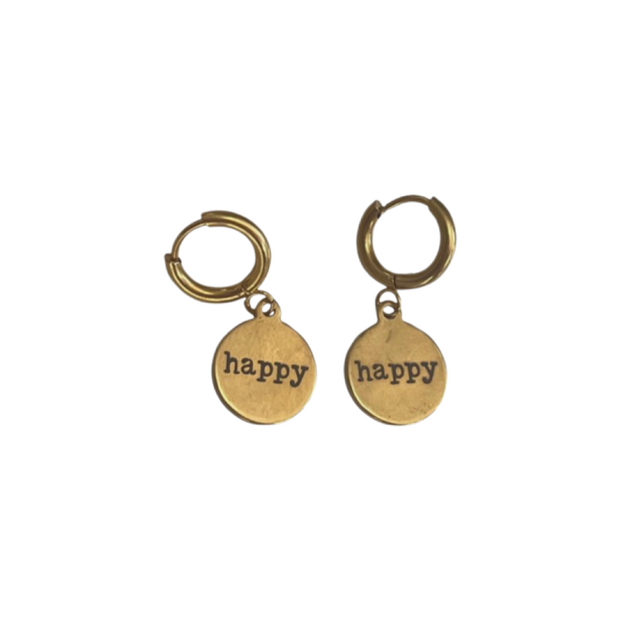 happy earrings