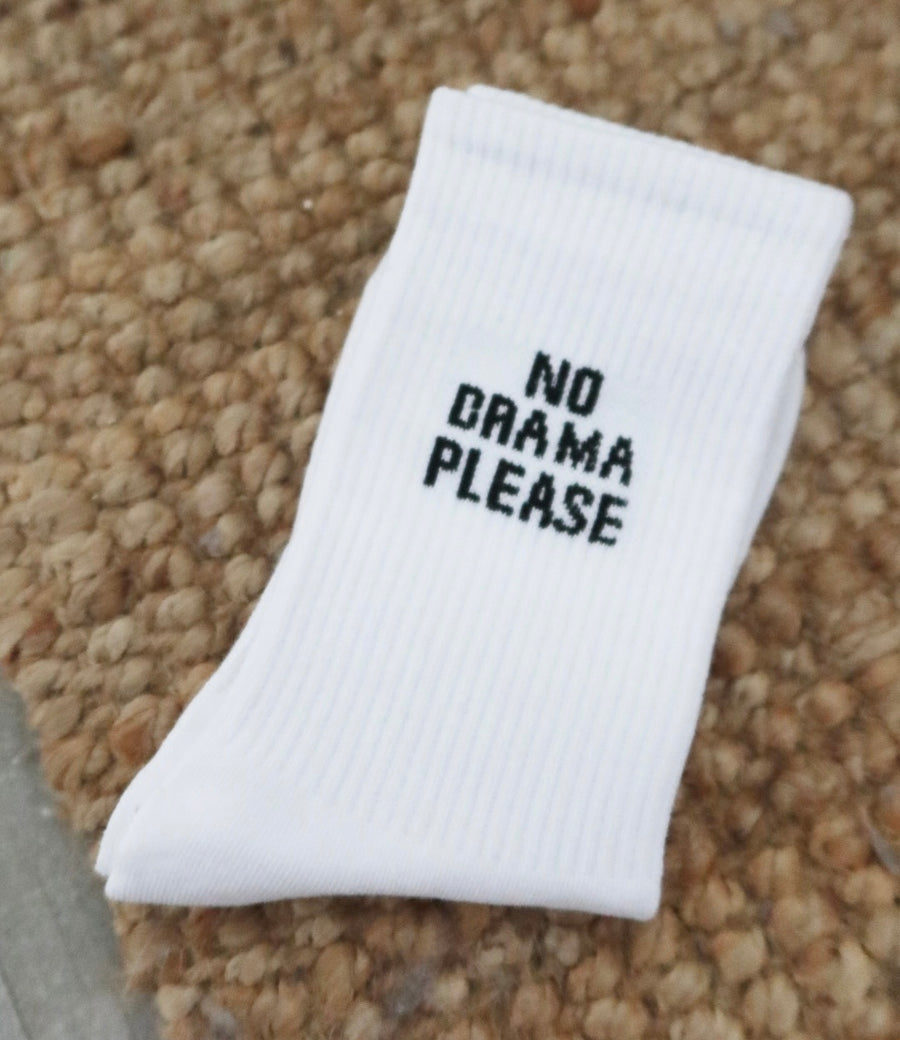 no drama please socks