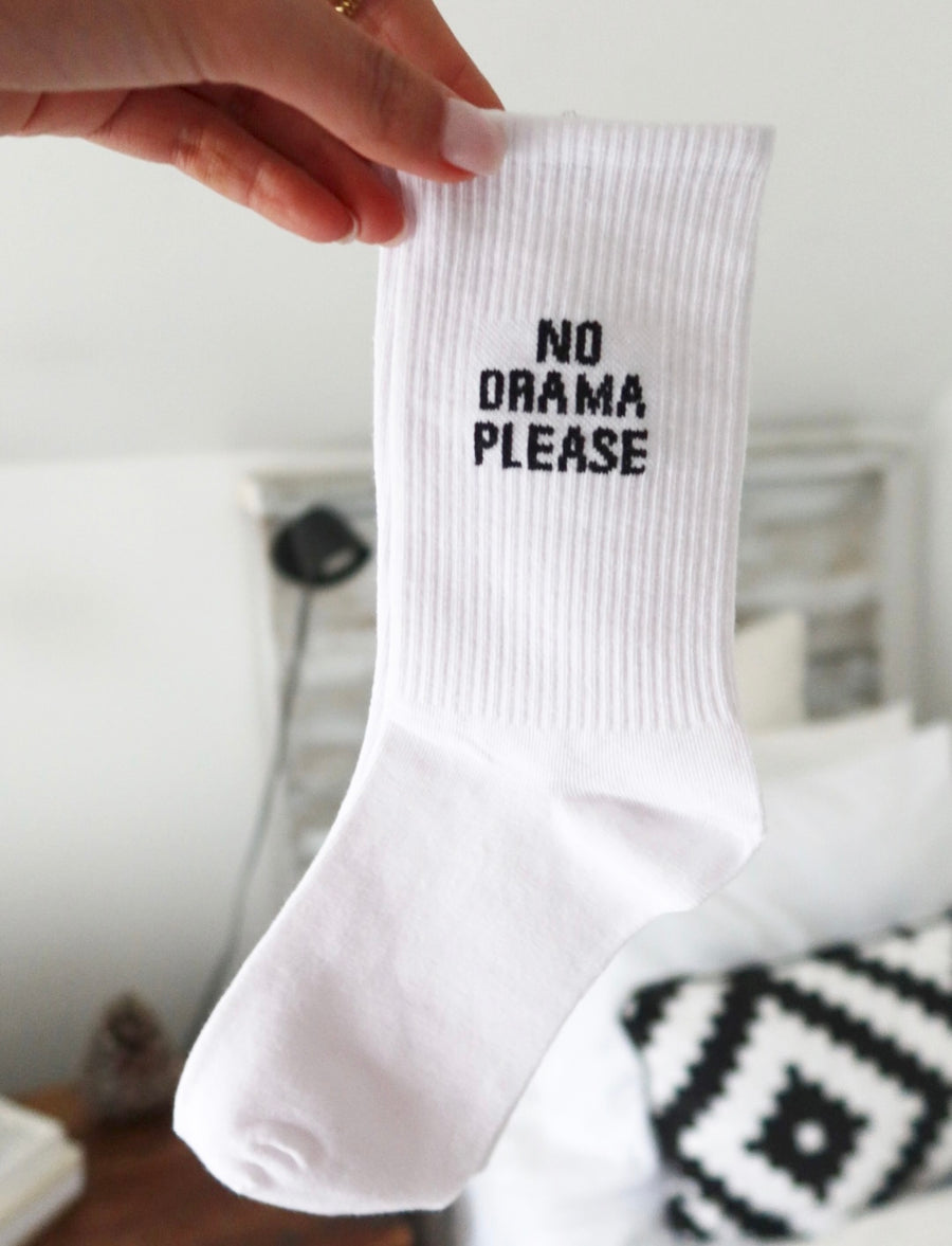 no drama please socks