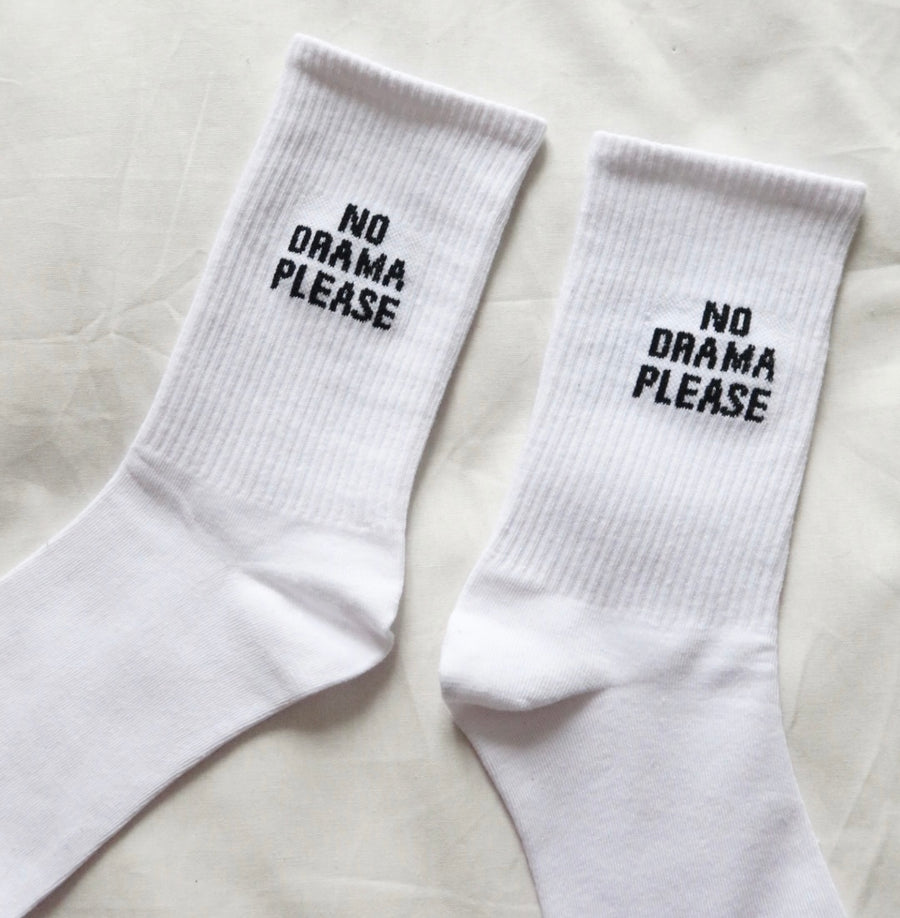 no drama please socks