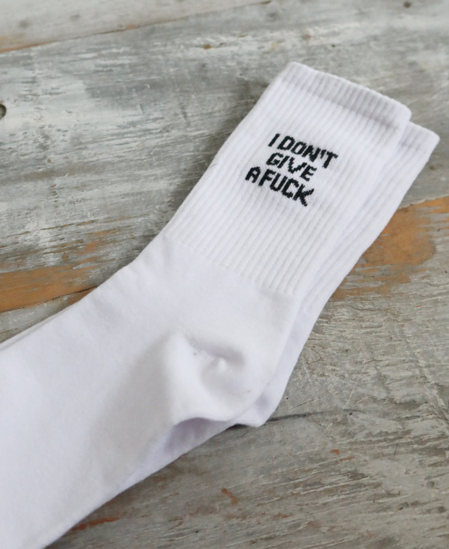 i don't give a f*ck socks