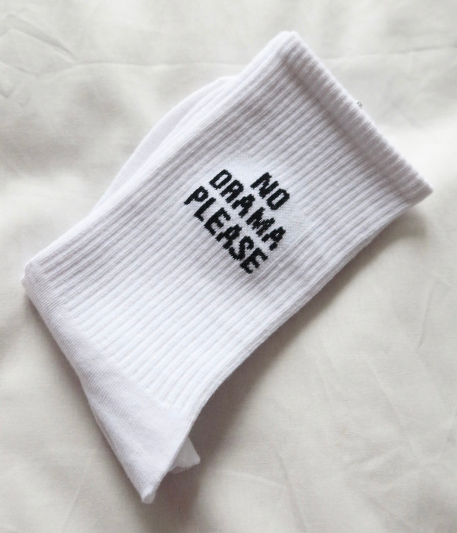 no drama please socks