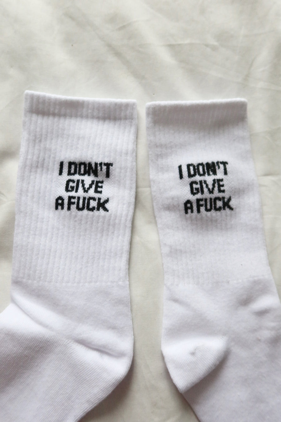i don't give a f*ck socks