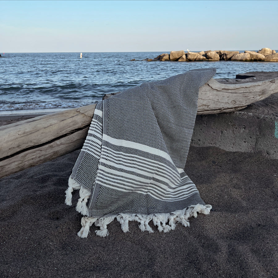 ocean turkish towel