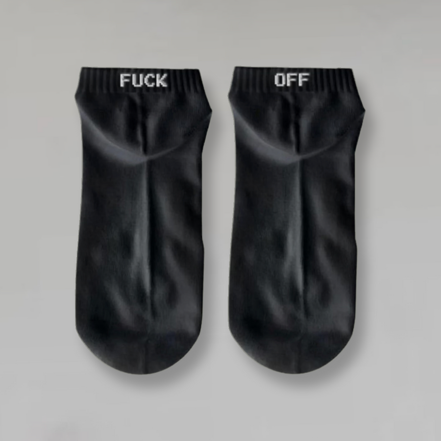 fuck off ankle socks